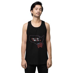 Golf von Amerika - Continental Pride Tank Top - Premium T Shirt - Sommer - Strand - USA - Patriotisch - 4.Juli