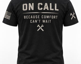 HVAC-On Call T-Shirt
