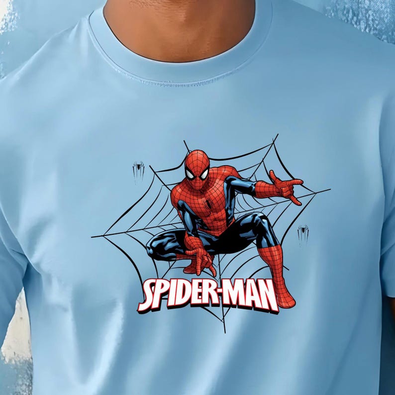 Spider-Man Shirt, Marvel Superhero Tee, Gildan Unisex T-Shirt, Comic Book Gift for Fans bild 11