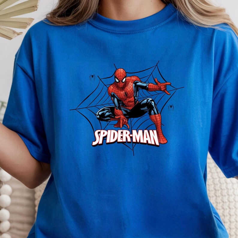 Spider-Man Shirt, Marvel Superhero Tee, Gildan Unisex T-Shirt, Comic Book Gift for Fans bild 7