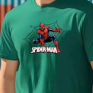 Spider-Man Shirt, Marvel Superhero Tee, Gildan Unisex T-Shirt, Comic Book Gift for Fans bild 10