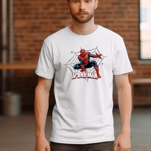Spider-Man Shirt, Marvel Superhero Tee, Gildan Unisex T-Shirt, Comic Book Gift for Fans bild 6