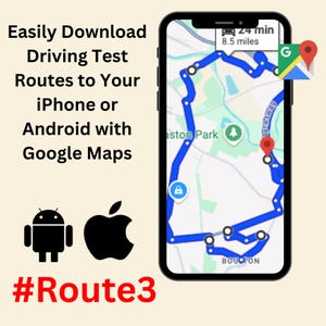 Essai de conduite Derby, route no 3 | Centre de test DVSA -Pride park- Spondon | Itinéraire étape par étape avec le lien Google Maps