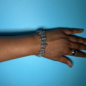 WHEELER Bracelet |  Punk Fantasy Handmade Stainless Steel Chainmail Bracelet