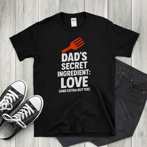 Foodie Dad Shirt, Funny Dad T-Shirt, Dad Joke Tee, Father&#39;s Day Gift, Novelty Shirt, Humor Tee