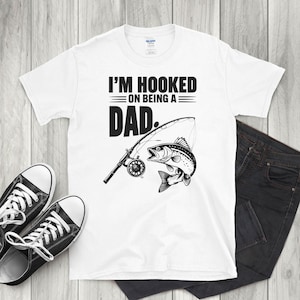 Chemise de pêche, chemise drôle de papa, cadeau de fête des pères, t-shirt de pêche de papa, chemise de pêcheur de nouveauté, haut d&#39;humour de papa