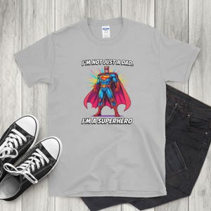 Superhero Dad Shirt, Funny Dad Gift, Super Dad Tee, Father Lover&#39;s Tee, Dad Appreciation, Superhero Gift