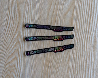 Japantown Fun Club Logo Sticker - 3 Pack