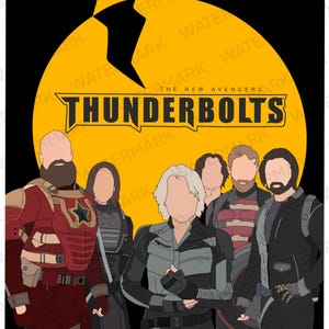 Thunderbolts - digital print download