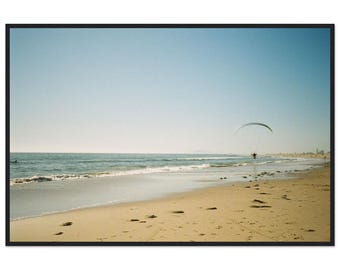 Surf and Sand Photography Prints - Coastal California Wall Decor, Newport Beach Framed Art