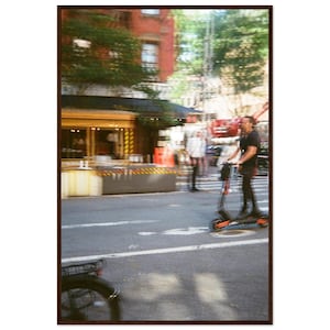 New York Street Photography Print - Large Manhattan Wall Art, Fine Art NYC Print, Colorful Street Photography Wall Art for Home Decor