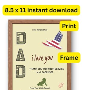 Herzlichen Vatertag Druck für neue Väter - Instant Download Geschenk für Ihn
