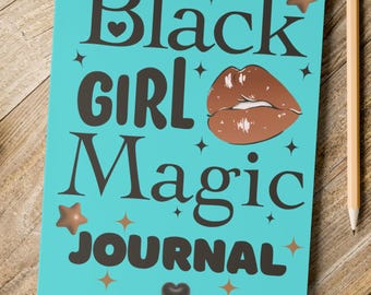 Empowering Black Girl Magic Journal - Write Your Story, Manifest Dreams, Self-Care Diary, Zodiac Influence