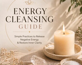 Guía de limpieza energética en PDF | Reinicio y claridad mental.