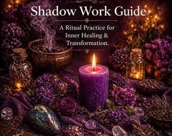 Una guía para trabajar con el lado oscuro de la personalidad | Un ritual con velas para transformar la conciencia interior | Una práctica espiritual digital.