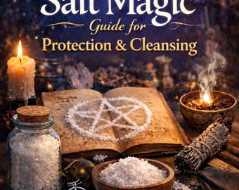 Guía en PDF de Magia con Sal | Rituales de Protección y Purificación | Restauración Energética y Prácticas Espirituales.