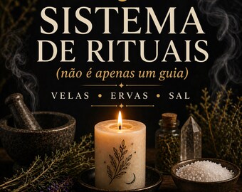 Sistema de rituales en PDF | Magia con velas, hierbas y sal | Método paso a paso | Limpieza energética y manifestación de deseos.
