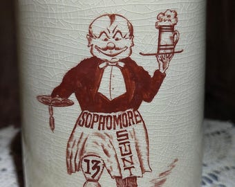 Stein de estudiante de segundo año de la Universidad de Cornell, 1913