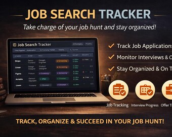 Suivi des candidatures | Tableau de bord carrière | Planificateur de préparation aux entretiens | Téléchargement instantané