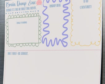 Bloco de notas Post-it® Brain Dump Zone: Produtividade amigável para TDAH
