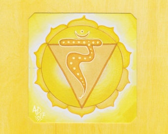 Solar Plexus Chakra Original Art