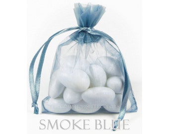 Baby Blue Polka Dot Organza BagsFavour BagPartyCelebration 6-30pk Baby Blue Polka Dot Organza BagsFavour BagPartyCelebration 6-30pk