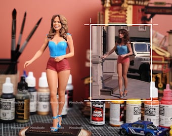 Figura 3D personalizada – Escultura de PLA personalizada, estatua hecha a mano