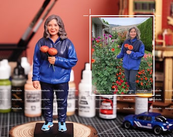 Figura 3D personalizada: Escultura personalizada a partir de tu foto