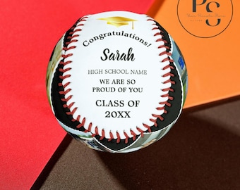 Personalized Graduation Baseball: Class of 2026 Keepsake Gift