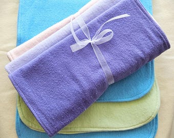Cotton Burp Cloths Personalized