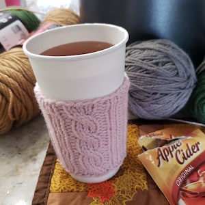 Cozy Cable Knit Coffee Sweater