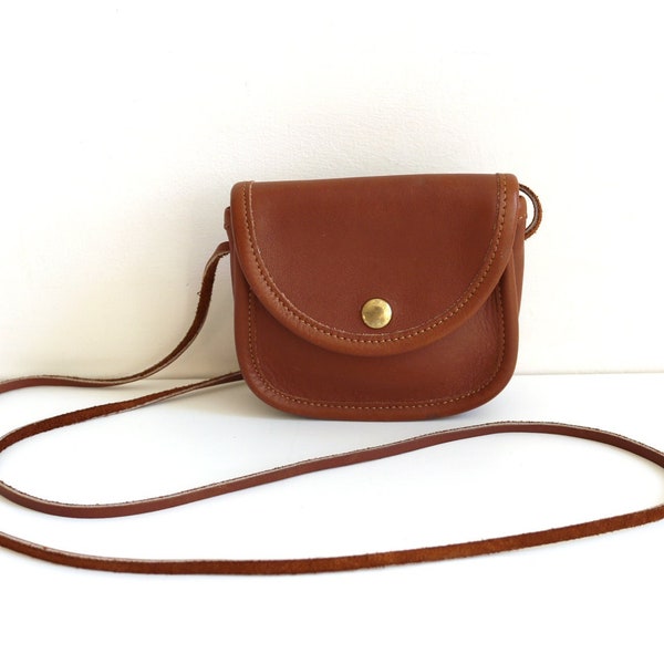 Vintage Mini Bag | Cognac Leather