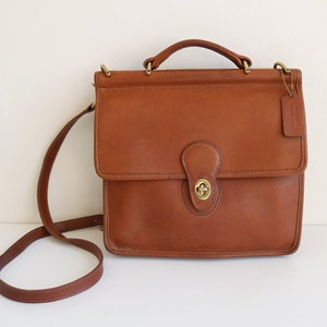 Coach Willis Bag | British Tan Leather