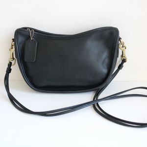 Coach leather shop bag strap