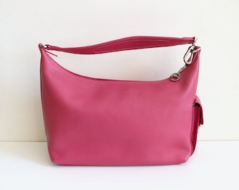 Longchamp Pink Hobo Bag