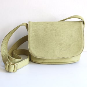 Bolso pequeño con solapa Coach Sonoma / Cuero verde claro
