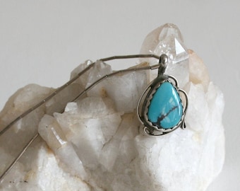 Tom Taylor Navajo Turquoise Sterling Necklace