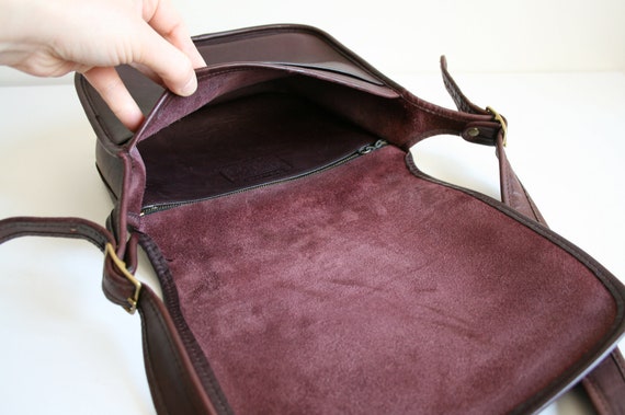 Coach Classic Pouch Bag | Bonnie Cashin NYC | Bordeaux Coach Classic Pouch Bag | Bonnie Cashin NYC | Bordeaux