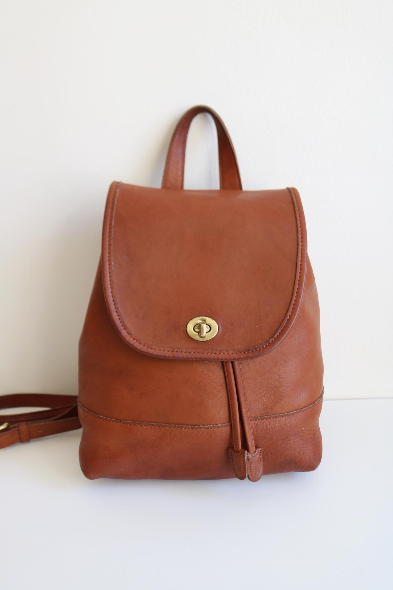 Vintage Coach mini backpack – Sainted Goods