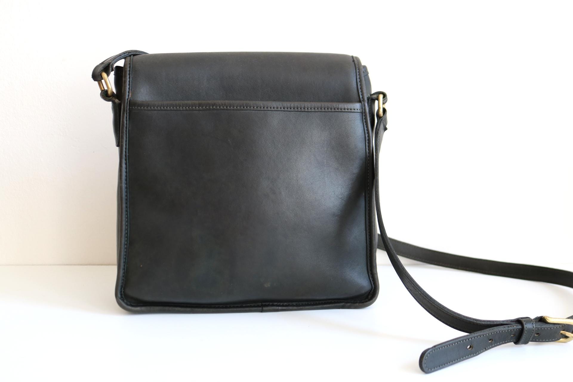 Coach Shelton Bag | Faded Black Leather - Etsy