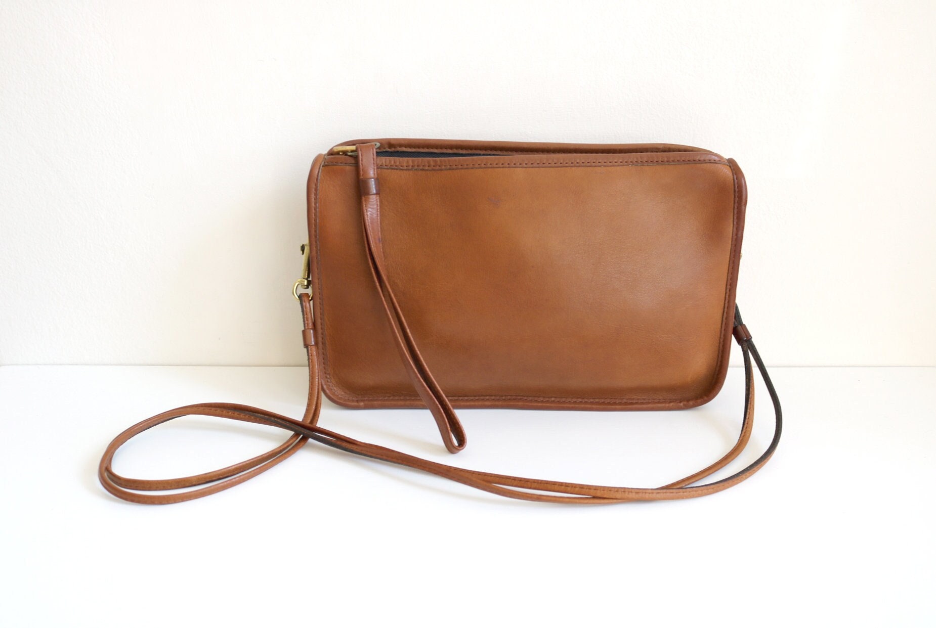 Convertible Purse Coach Cognac Leather Handbag Coach