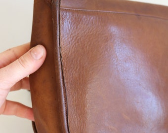 Coach Leatherware Classic Pouch Bag | Tabac Leather - Etsy