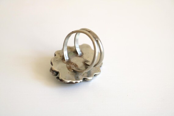 Native American Turquoise Ring 9 - image 7