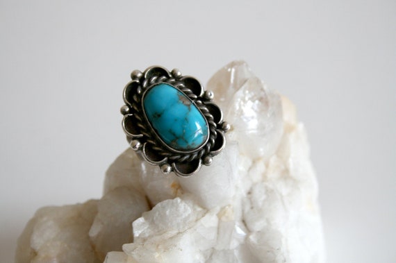 Native American Turquoise Ring 6 - image 1