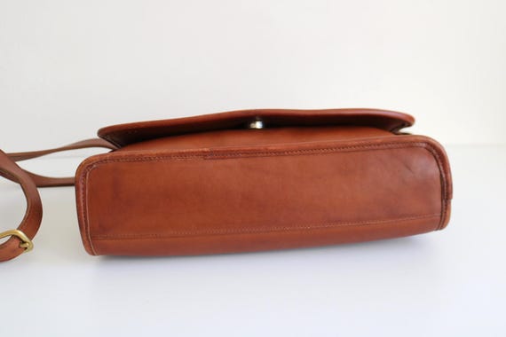 Coach Curtis Bag | British Tan Leather View 6