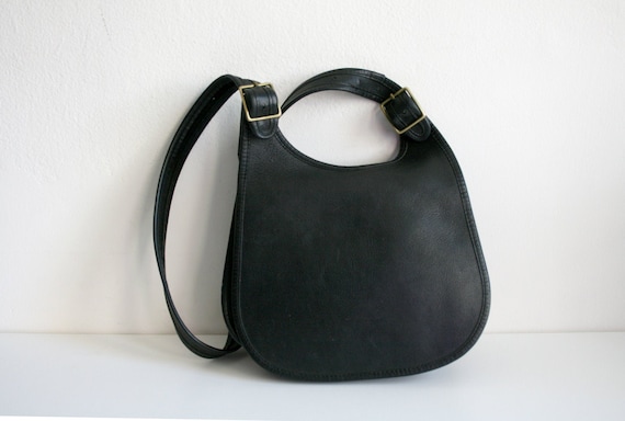 Coach Saddle Bag | Bonnie Cashin NYC | Black Leath