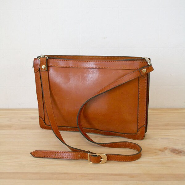 Double Zipper Shoulder Bag