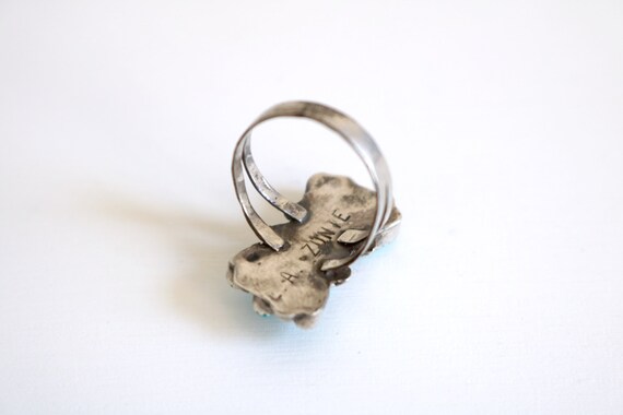 Zuni Sunface Petit Point Ring | size 4.5 - image 4