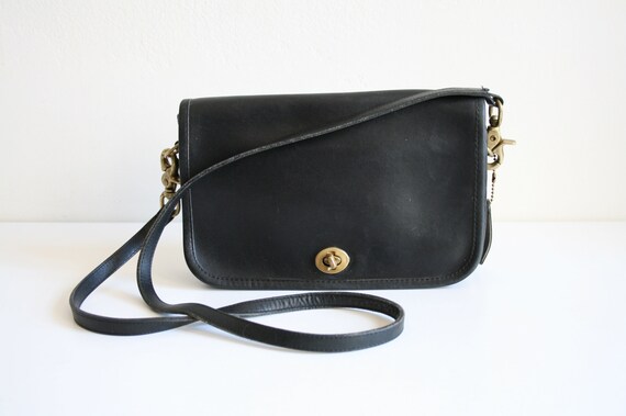 Black Early Bonnie Cashin Coach Satchel