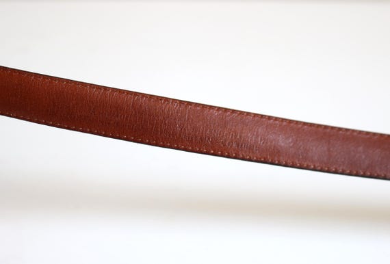 Coach Black Leather Belt | large View 5